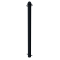 Dekorativ puller | Serie 477B | � 76 mm | fastmonteret, til indst�bning i beton med jordanker, total l�ngde ca. 1300 mm | uden l�s | med 2 �jer